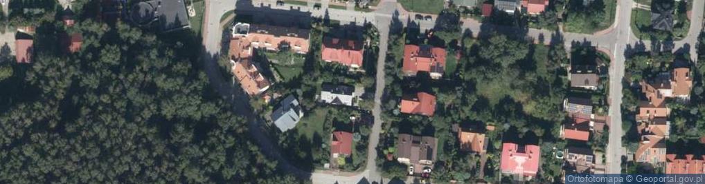 Zdjęcie satelitarne Cedrowa ul.