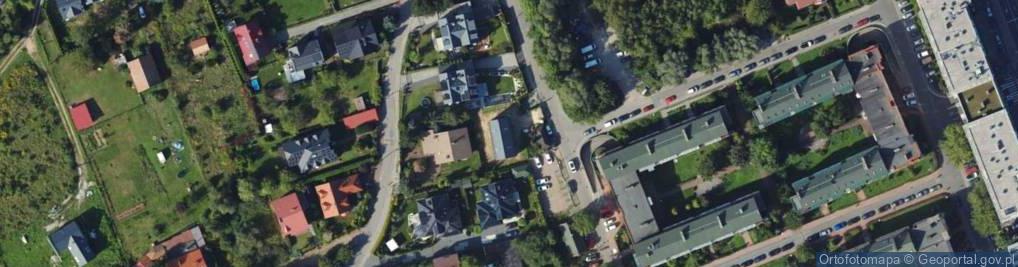 Zdjęcie satelitarne Ceglarska ul.