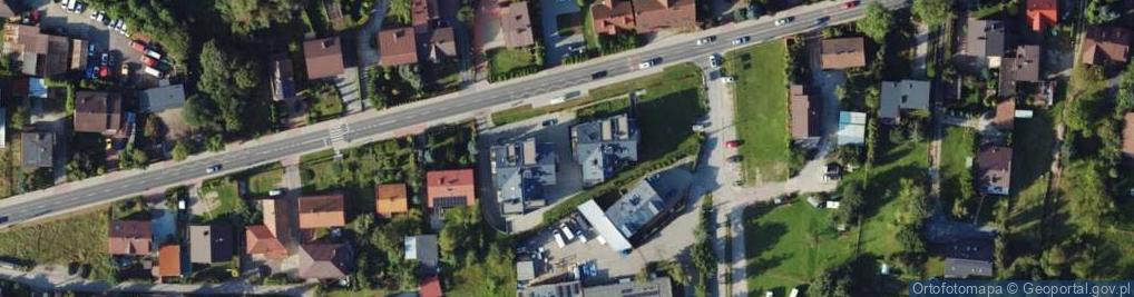 Zdjęcie satelitarne Cechowa ul.
