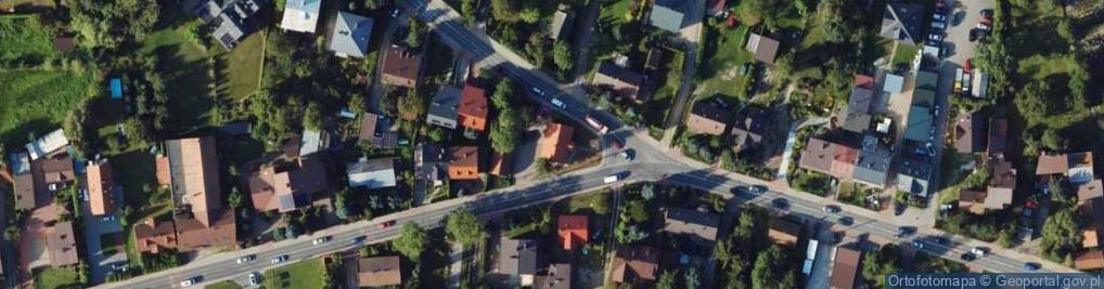 Zdjęcie satelitarne Cechowa ul.