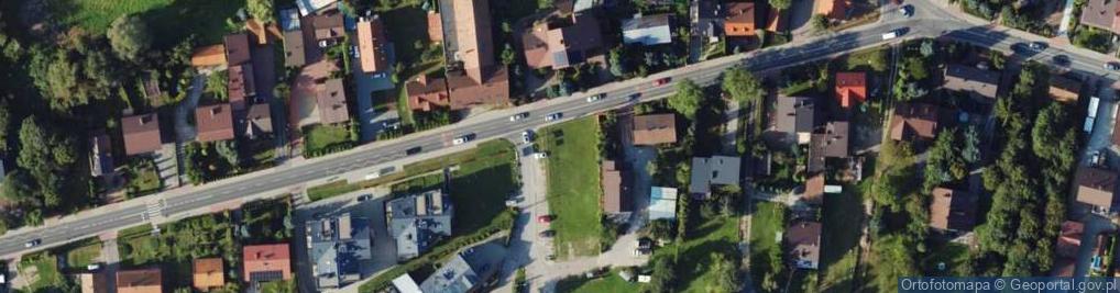 Zdjęcie satelitarne Cechowa ul.