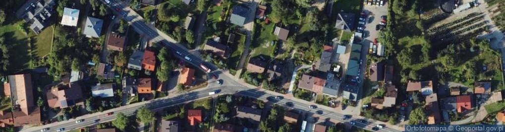 Zdjęcie satelitarne Cechowa ul.