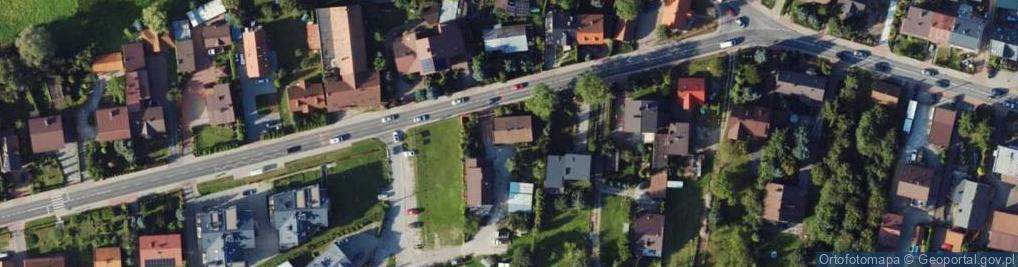 Zdjęcie satelitarne Cechowa ul.