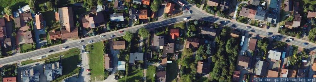 Zdjęcie satelitarne Cechowa ul.
