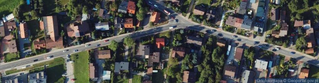 Zdjęcie satelitarne Cechowa ul.