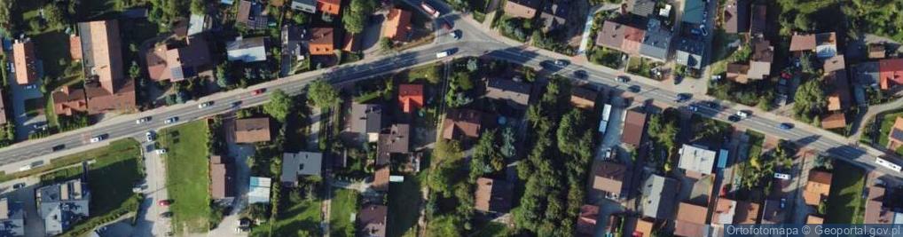 Zdjęcie satelitarne Cechowa ul.