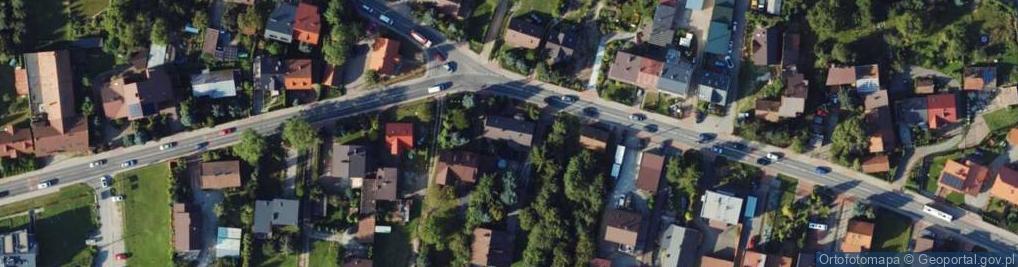 Zdjęcie satelitarne Cechowa ul.