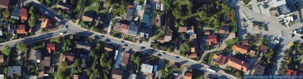 Zdjęcie satelitarne Cechowa ul.