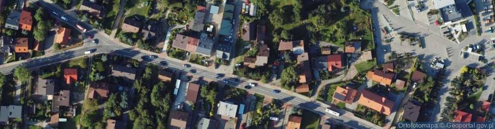 Zdjęcie satelitarne Cechowa ul.
