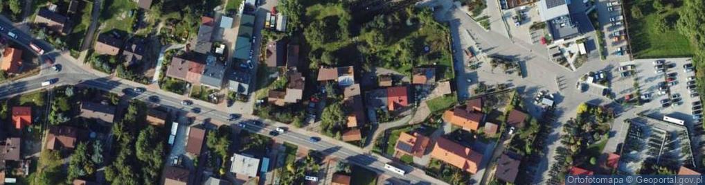 Zdjęcie satelitarne Cechowa ul.