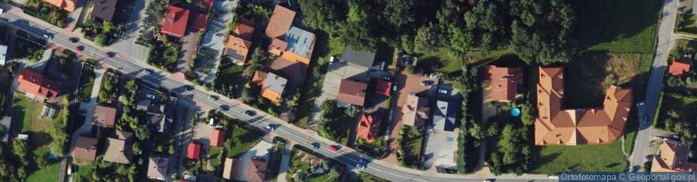 Zdjęcie satelitarne Cechowa ul.