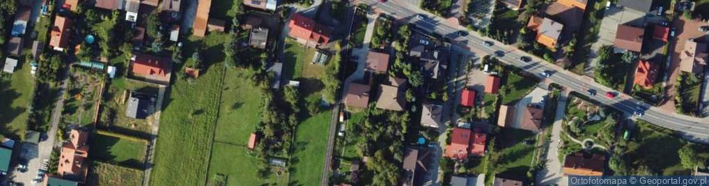 Zdjęcie satelitarne Cechowa ul.