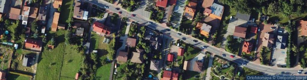 Zdjęcie satelitarne Cechowa ul.