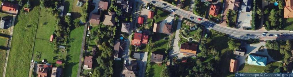 Zdjęcie satelitarne Cechowa ul.