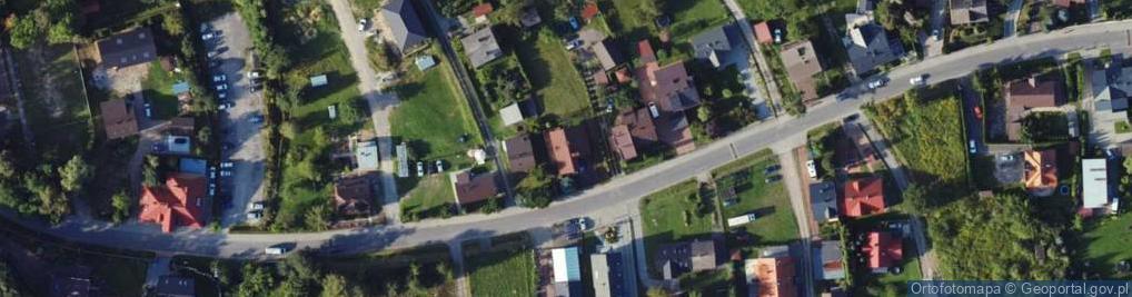 Zdjęcie satelitarne Cechowa ul.