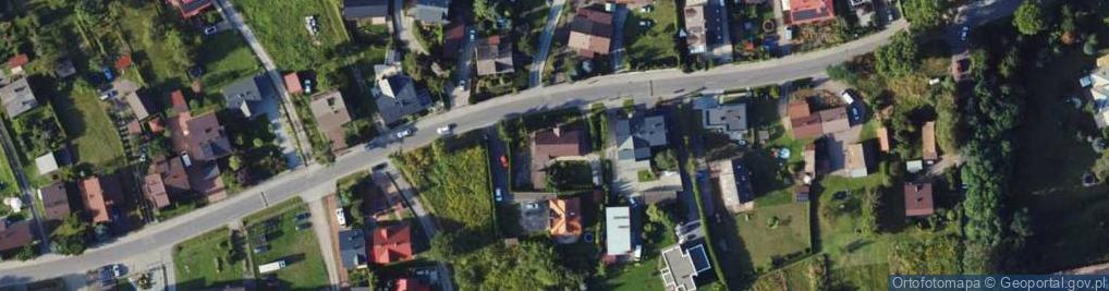 Zdjęcie satelitarne Cechowa ul.
