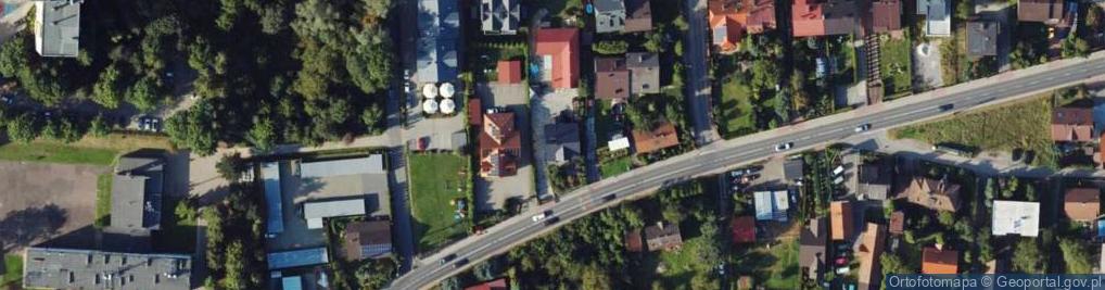 Zdjęcie satelitarne Cechowa ul.
