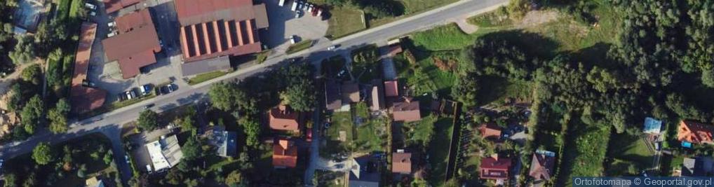 Zdjęcie satelitarne Cechowa ul.