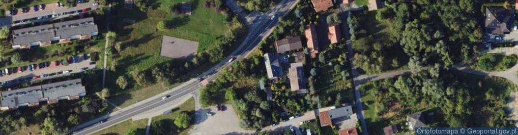 Zdjęcie satelitarne Cechowa ul.