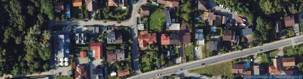 Zdjęcie satelitarne Cechowa ul.