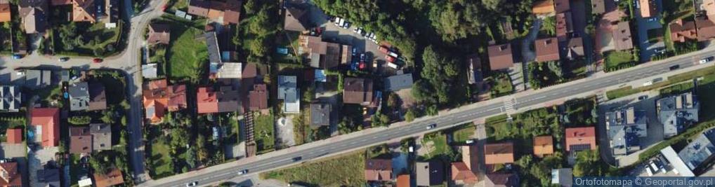 Zdjęcie satelitarne Cechowa ul.
