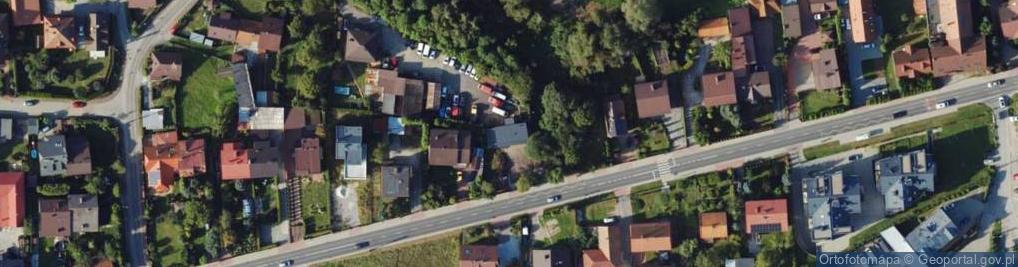Zdjęcie satelitarne Cechowa ul.
