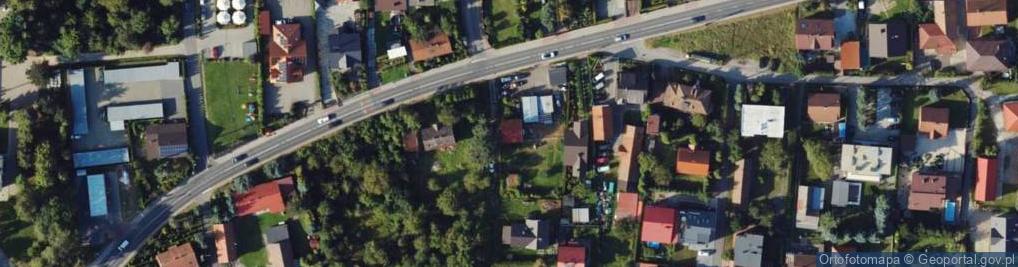 Zdjęcie satelitarne Cechowa ul.
