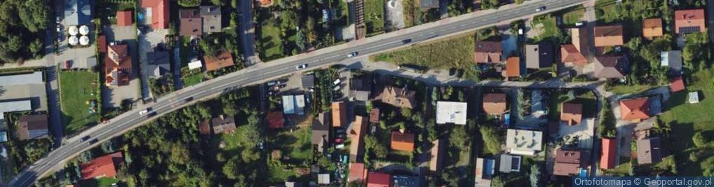 Zdjęcie satelitarne Cechowa ul.
