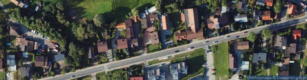 Zdjęcie satelitarne Cechowa ul.