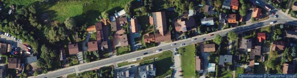 Zdjęcie satelitarne Cechowa ul.
