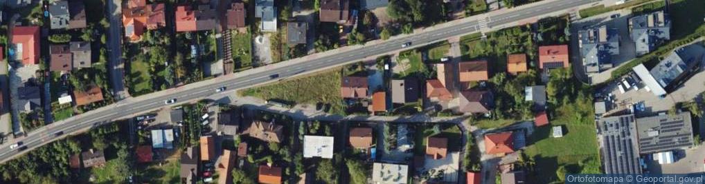 Zdjęcie satelitarne Cechowa ul.