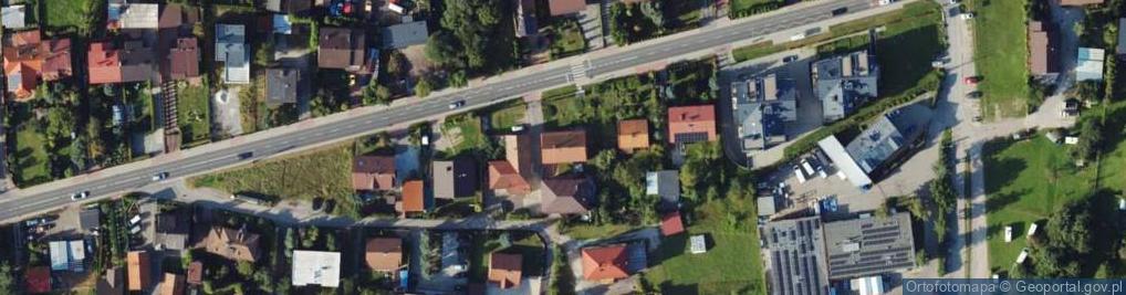 Zdjęcie satelitarne Cechowa ul.