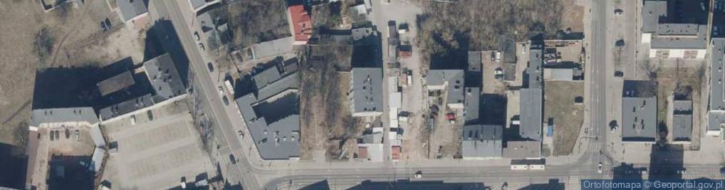Zdjęcie satelitarne Ceglana ul.