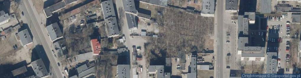 Zdjęcie satelitarne Ceglana ul.