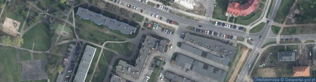 Zdjęcie satelitarne Cedrowa ul.