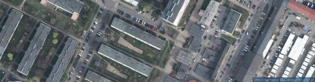 Zdjęcie satelitarne Cedyńska ul.