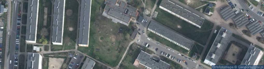 Zdjęcie satelitarne Cedyńska ul.