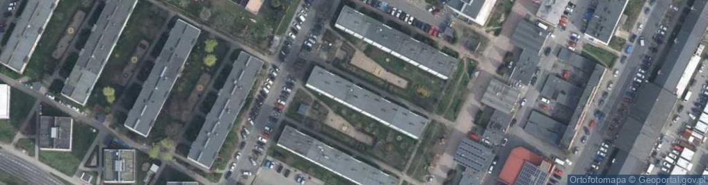 Zdjęcie satelitarne Cedyńska ul.