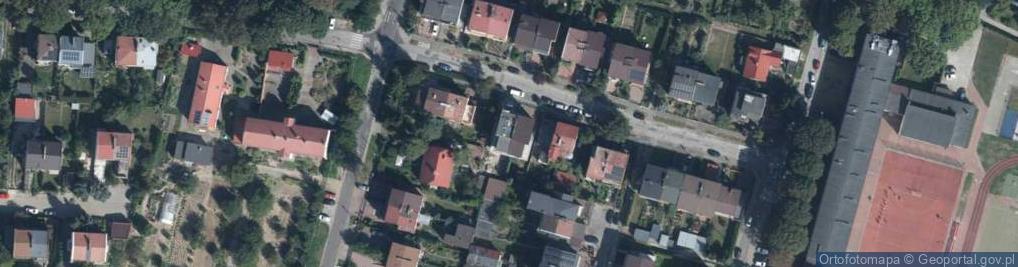 Zdjęcie satelitarne Cedrowa ul.