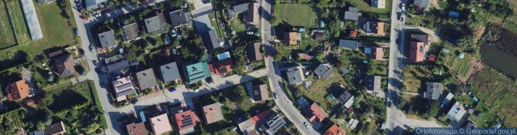Zdjęcie satelitarne Ceglana ul.