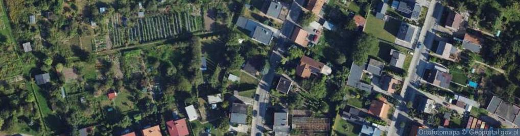 Zdjęcie satelitarne Ceglana ul.