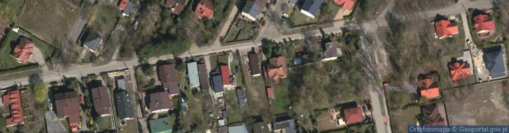 Zdjęcie satelitarne Ceglana ul.