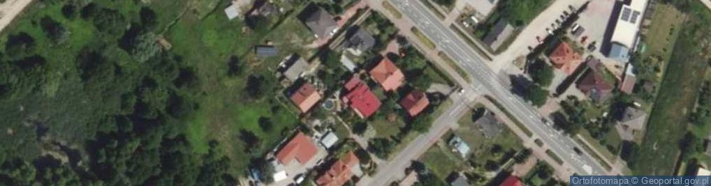 Zdjęcie satelitarne Cedrowa ul.