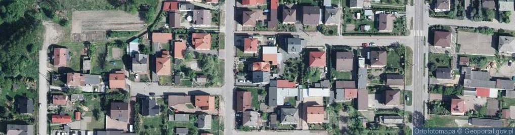 Zdjęcie satelitarne Ceglana ul.