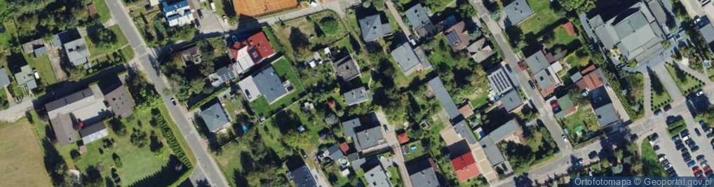 Zdjęcie satelitarne Cegielniana ul.
