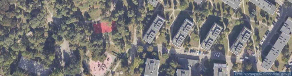 Zdjęcie satelitarne Celulozowa ul.