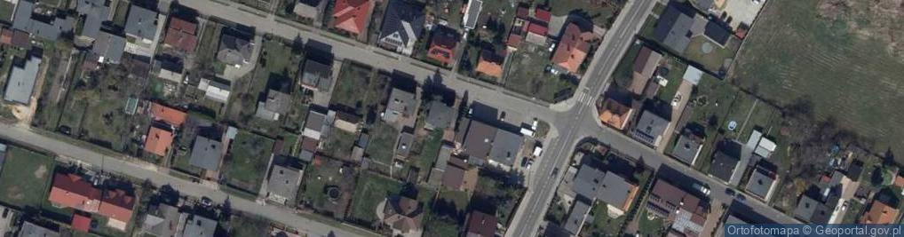 Zdjęcie satelitarne Ceglana ul.