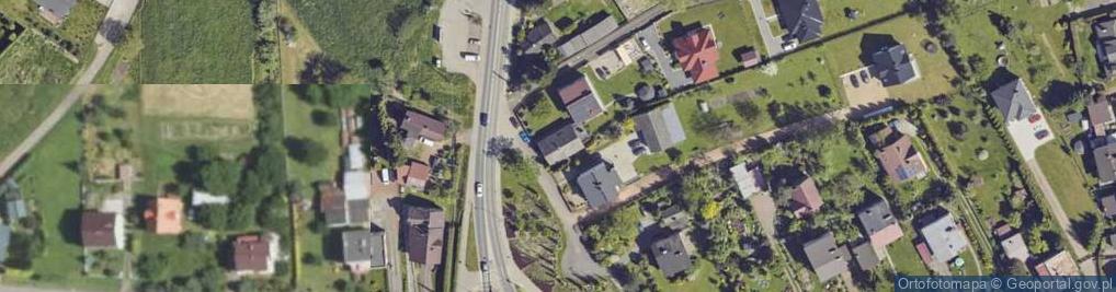 Zdjęcie satelitarne Ceglana ul.