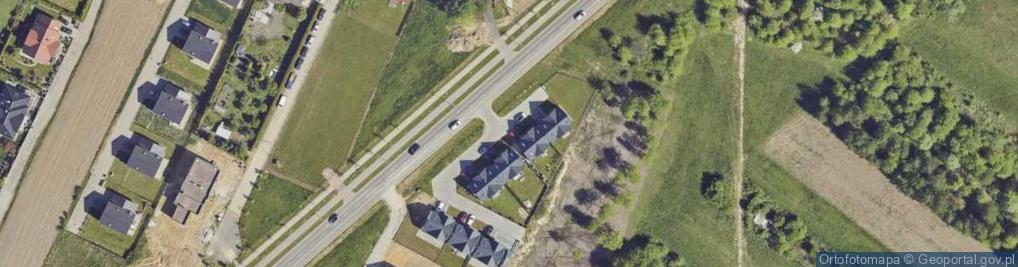 Zdjęcie satelitarne Ceglana ul.