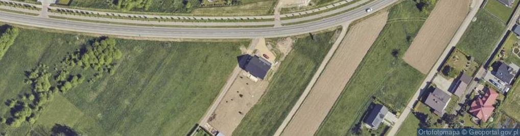 Zdjęcie satelitarne Ceglana ul.